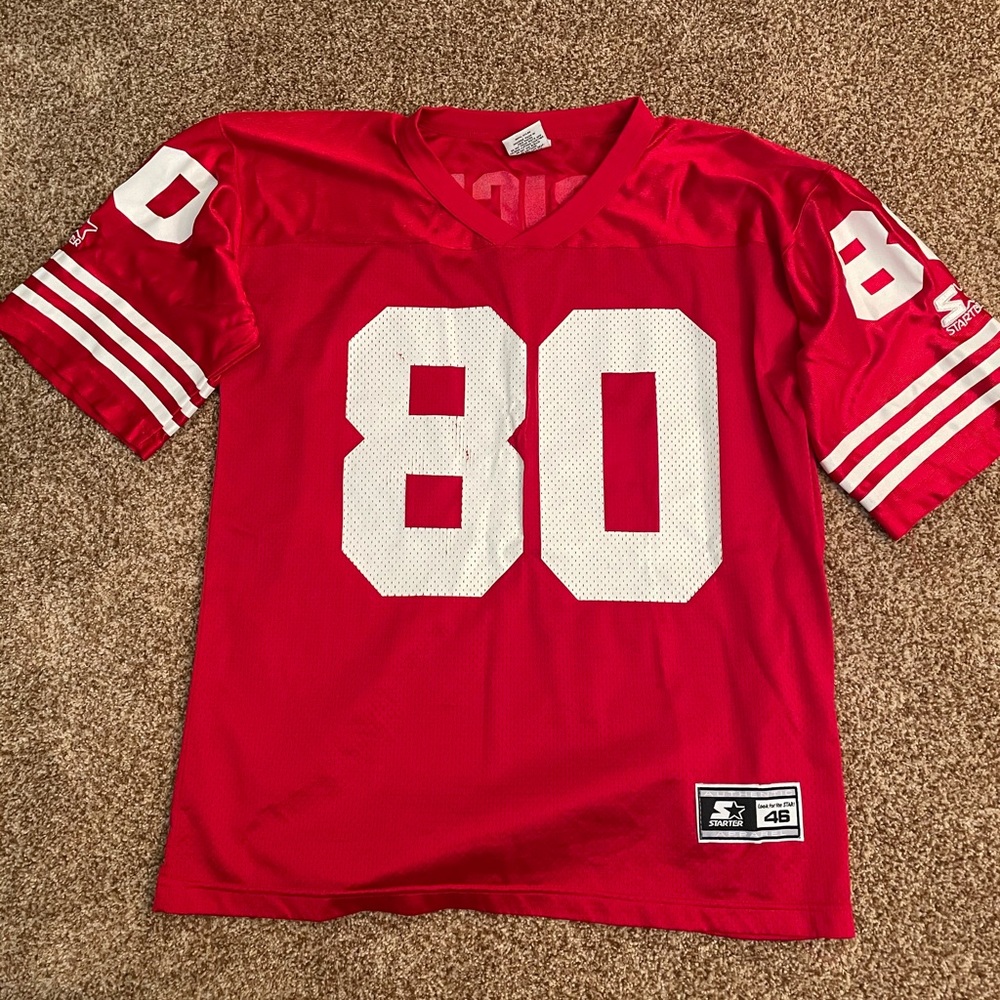 Jerry Rice 49ers Jersey Size 46